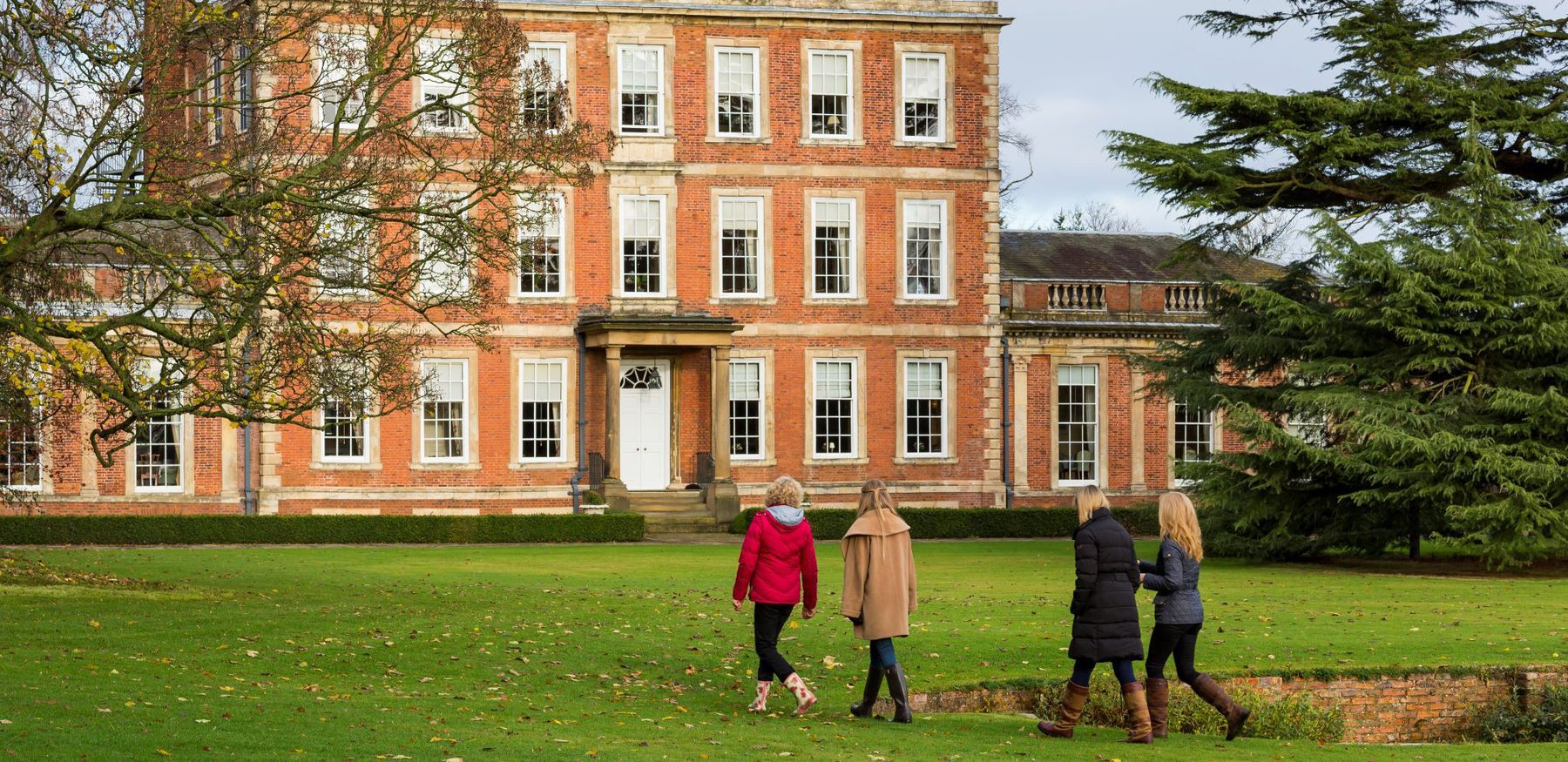Autumn Hall Exterior and people resized