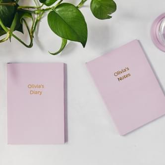 Avorium Matching Notebook and Diary