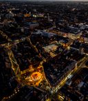 Christmas Market Drone Night 03 3