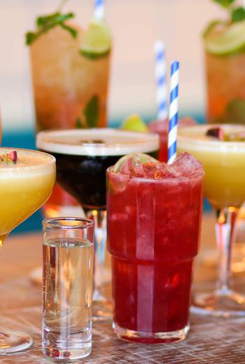 Cocktail Group Close Up 1