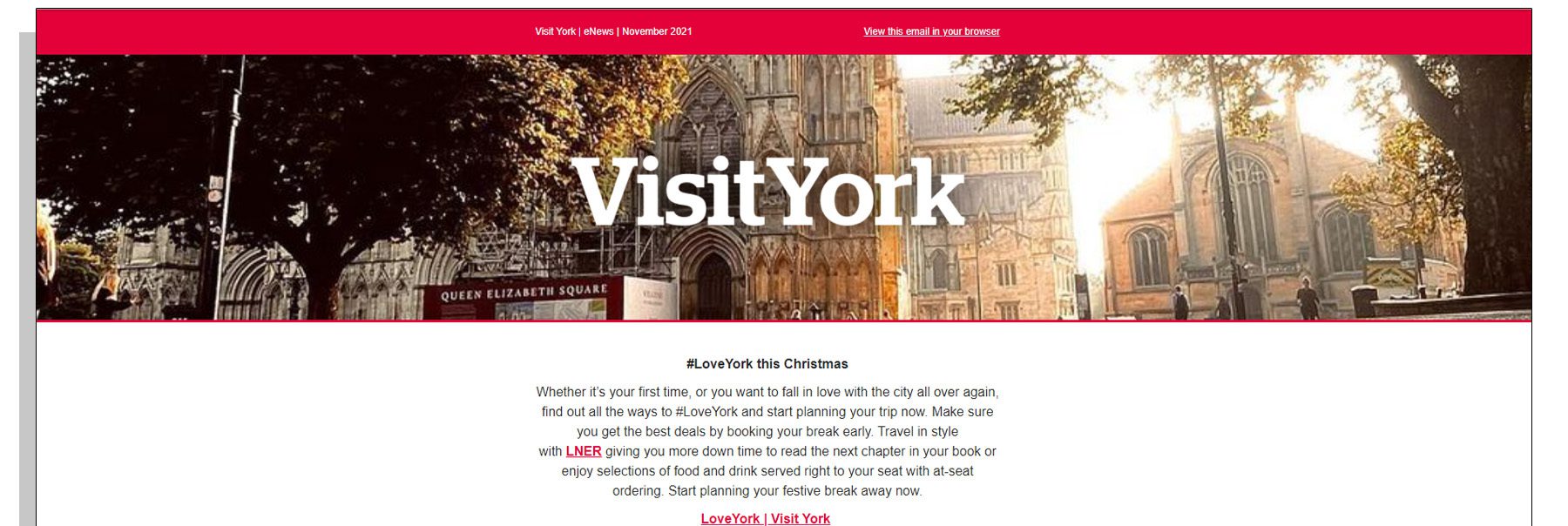 Consumer e-Newsletter preview