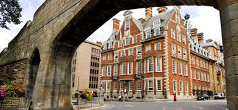 The Grand framed by York Wall 139577748