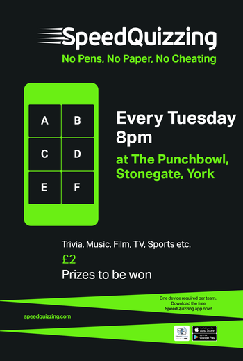 Speedquiz poster